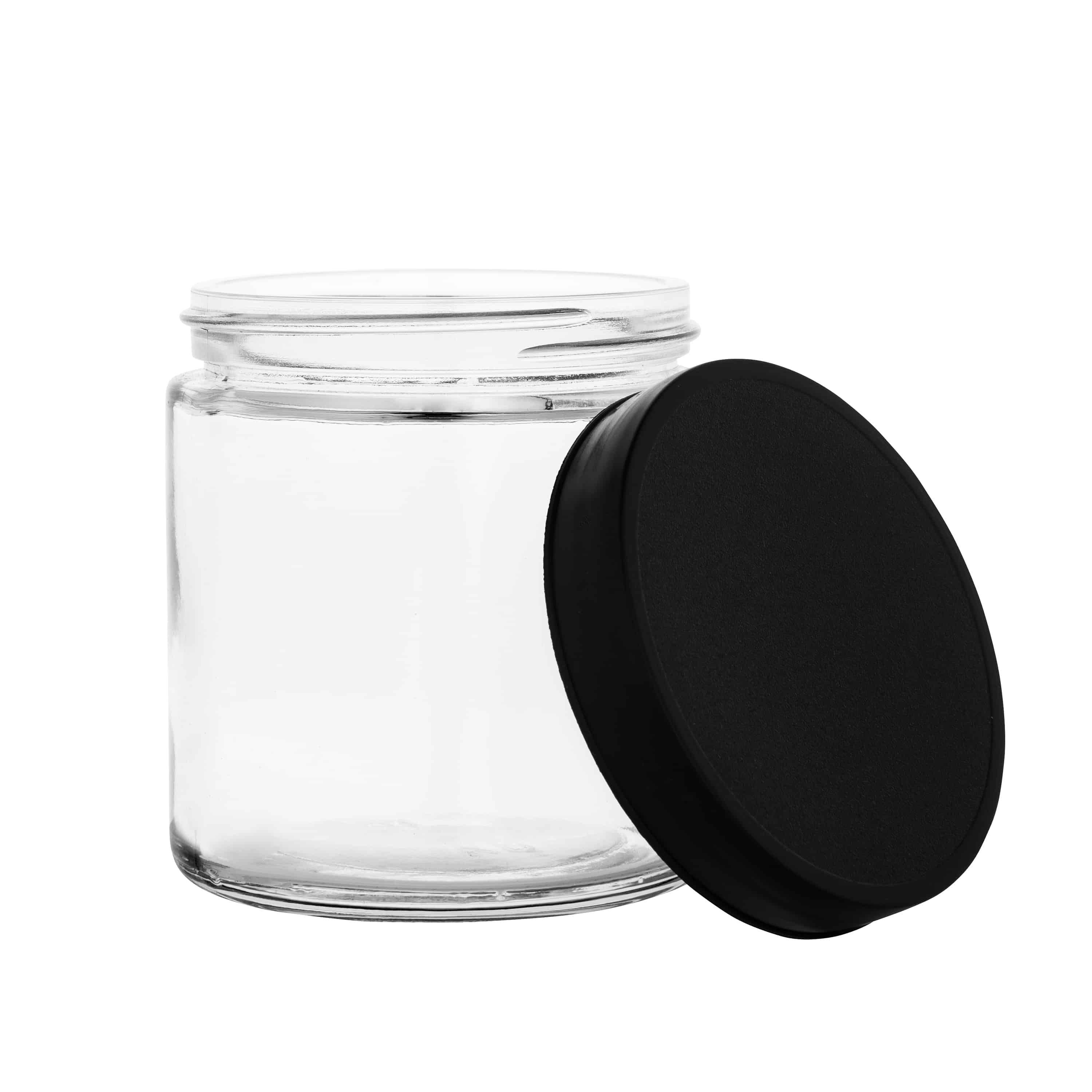 2oz Glass Jar with Wooden Lid 3.5 Grams 200 Count – Flower Power Packages
