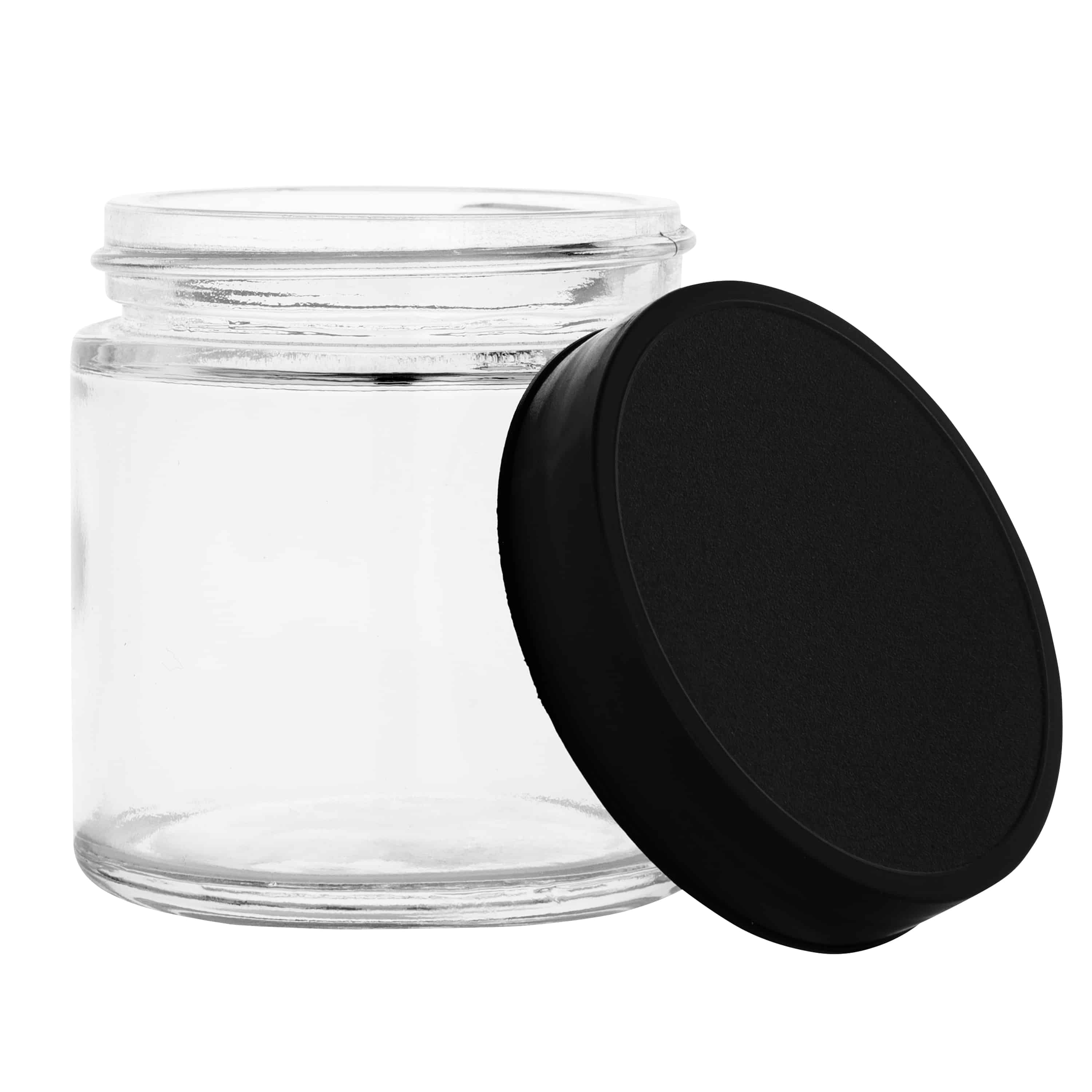 2oz Glass Jar with Wooden Lid 3.5 Grams 200 Count – Flower Power